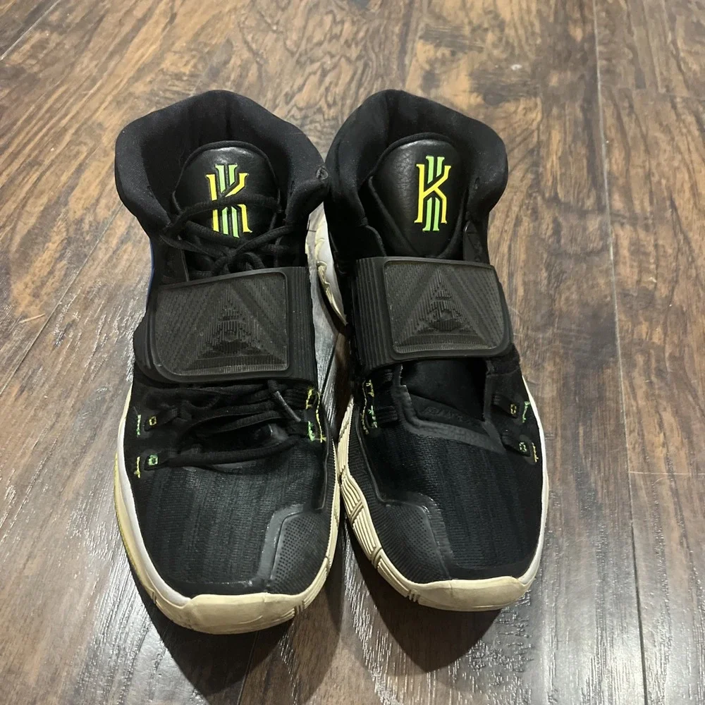 NIKE KYRIE 6 Shutter Shades Basketball Shoe Sneakers MEN'S Size 13‎ BQ4630 004